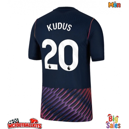 Tottenham Hotspur Mohammed Kudus #20 Replica Away Stadium Shirt 2026-27 Short Sleeve
